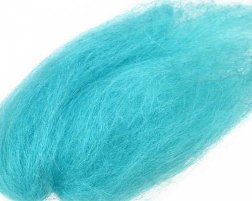 Lincoln Sheep Hair, Aquamarine